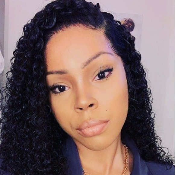 18" Curly Human Hair Extensions - Picture 3 of 3